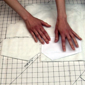 Cut out the stocking cuff cut cuff pattern image