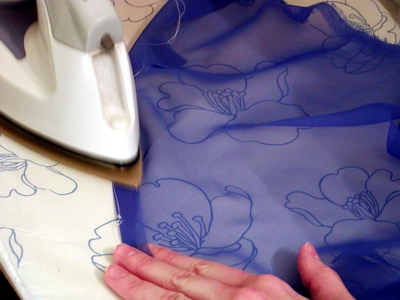 ironing chiffon