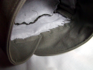topstitch bottom edge topstitch bottom edge