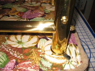 Bottom of Upholstered Bench image