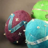 Felted Easter Eggs image