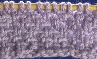Linen Knit Stitch Example image