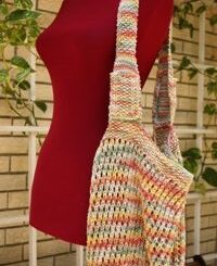 Knitted market bag image
