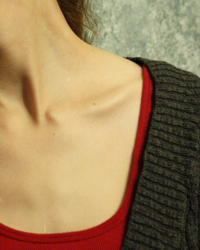 Ribbed Sweater Neckline image