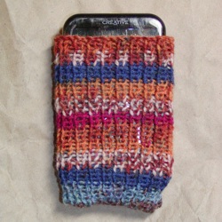 Knitted Phone Sock